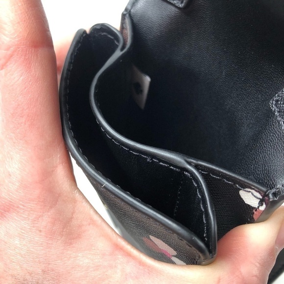 RARE Kate Spade Cameron Dusk Buds Floral Dusty Pink Flap Phone Crossbody Bag - Picture 7 of 16